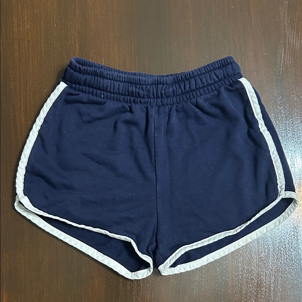 GAPKIDS Navy Blue Girls Shorts with White Trim size Small (6-7) EUC